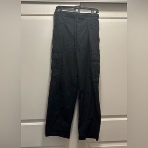 Athleta linen blend cargo pants, size SP